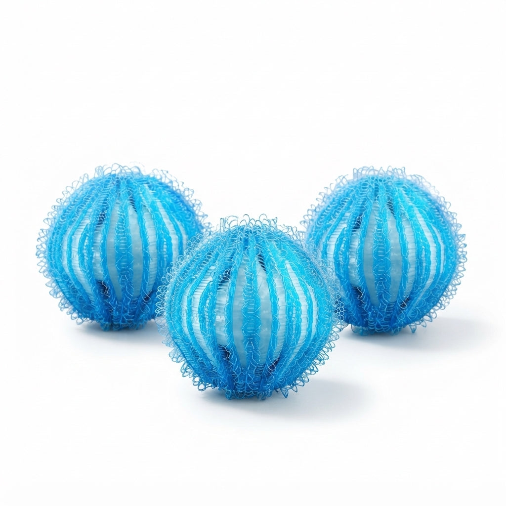 Fetch & Fuzz reusable pet hair removal laundry balls