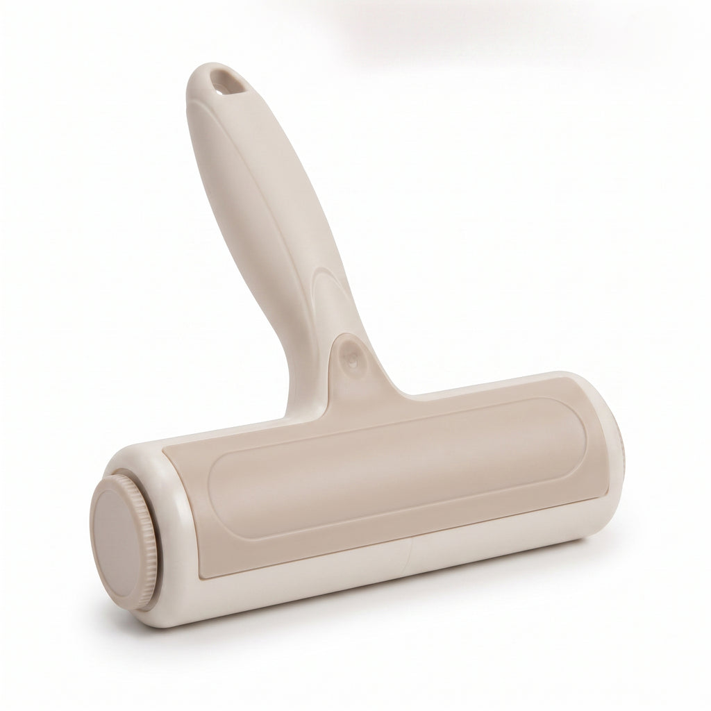 Fetch & Fuzz Hair Remover, reusable roller with an ergonomic handle