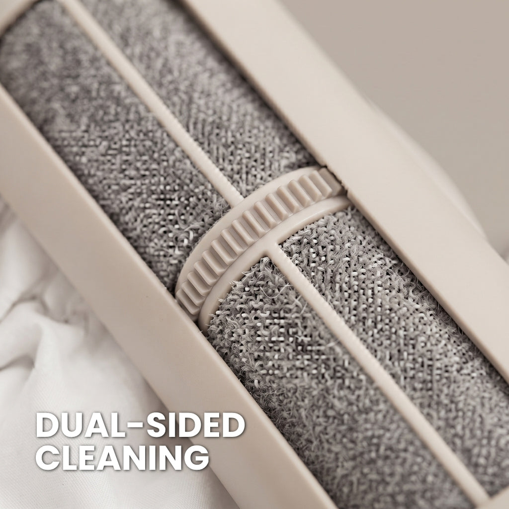 Dual-sided cleaning - the roller picks up fur in both directions