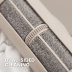 Dual-sided cleaning - the roller picks up fur in both directions