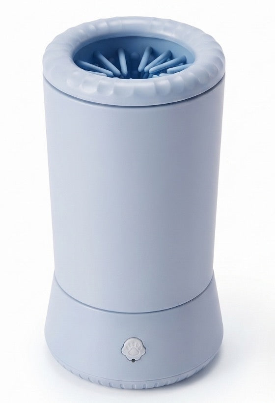 Fetch & Fuzz Automatic Paw Cleaner in Blue